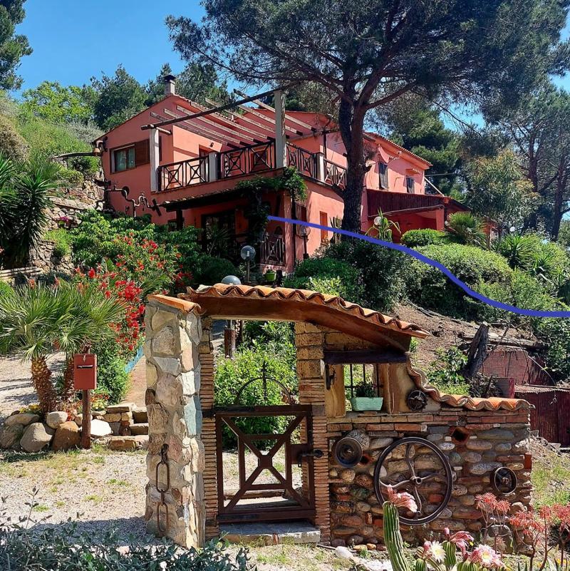 Villetta Blu Rio dellʼElba Esterno foto